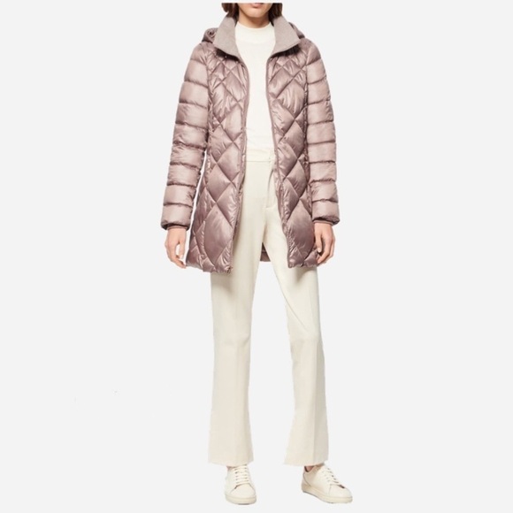 🌸New🌸 Andrew Marc Diamond Quilt Puffer Jacket S - Picture 1 of 4